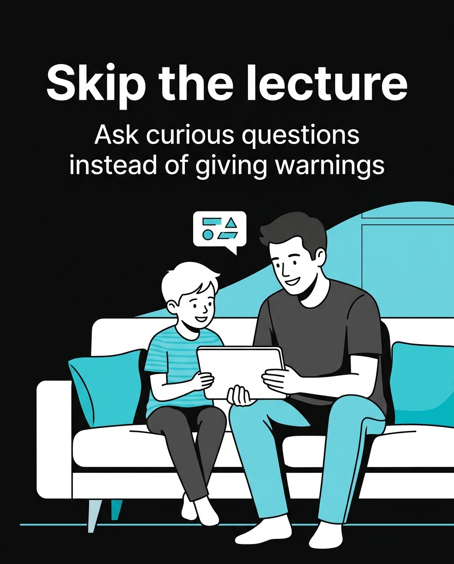 How to talk to your kid about online strangers