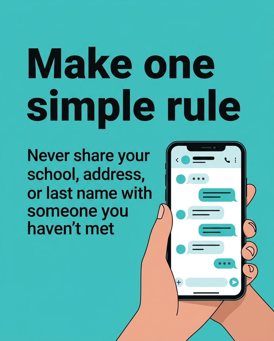 How to talk to your kid about online strangers