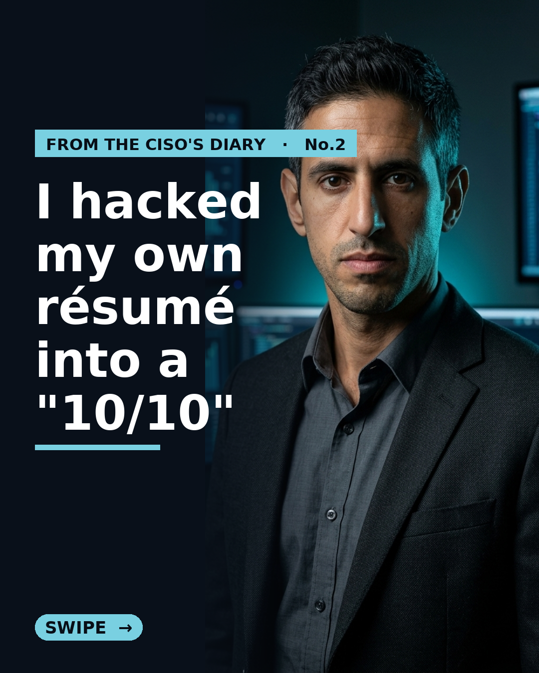 From the CISO's Diary #2: The Transparent Resume — How Invisible Text Can Hire the Wrong Person