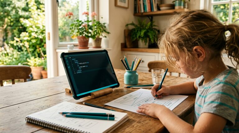 From Passive Scrolling to Creating: A Summer Screen-Time Reset for Kids