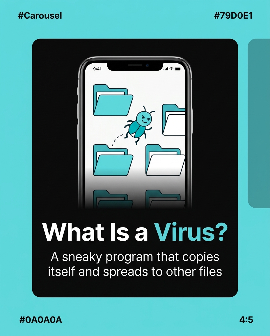 What is a virus, and how does antivirus catch it?