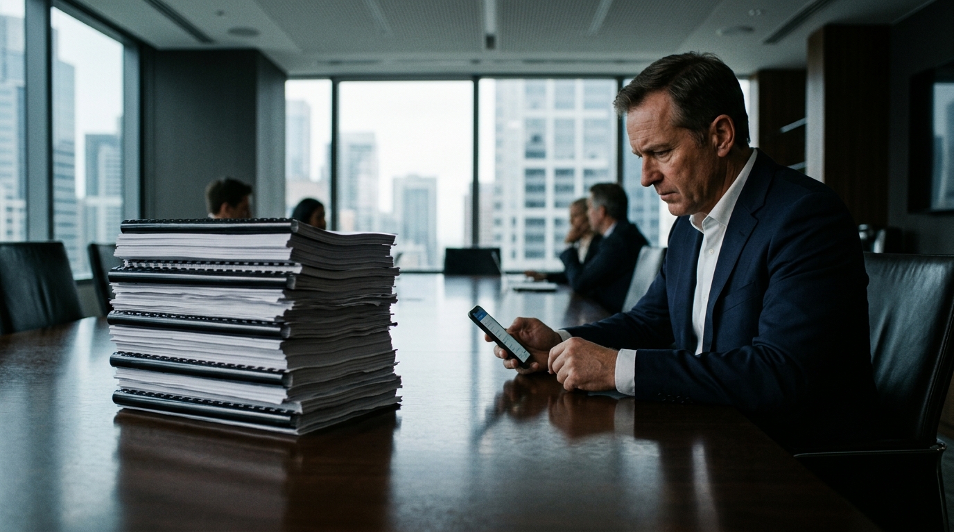 From the CISO's Diary #8 — The Board Doesn't Want a 200-Page Risk Report: Here's What They Actually Want