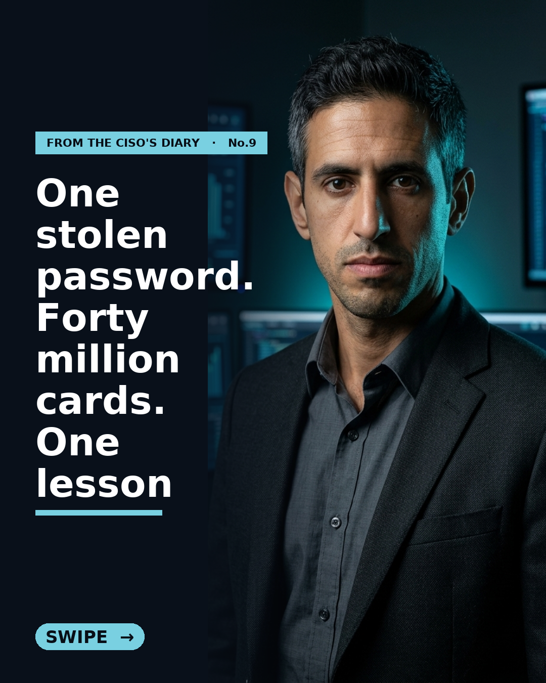 From the CISO's Diary #9: Zero Trust, or Why I Never Let a Partner Lead Blind
