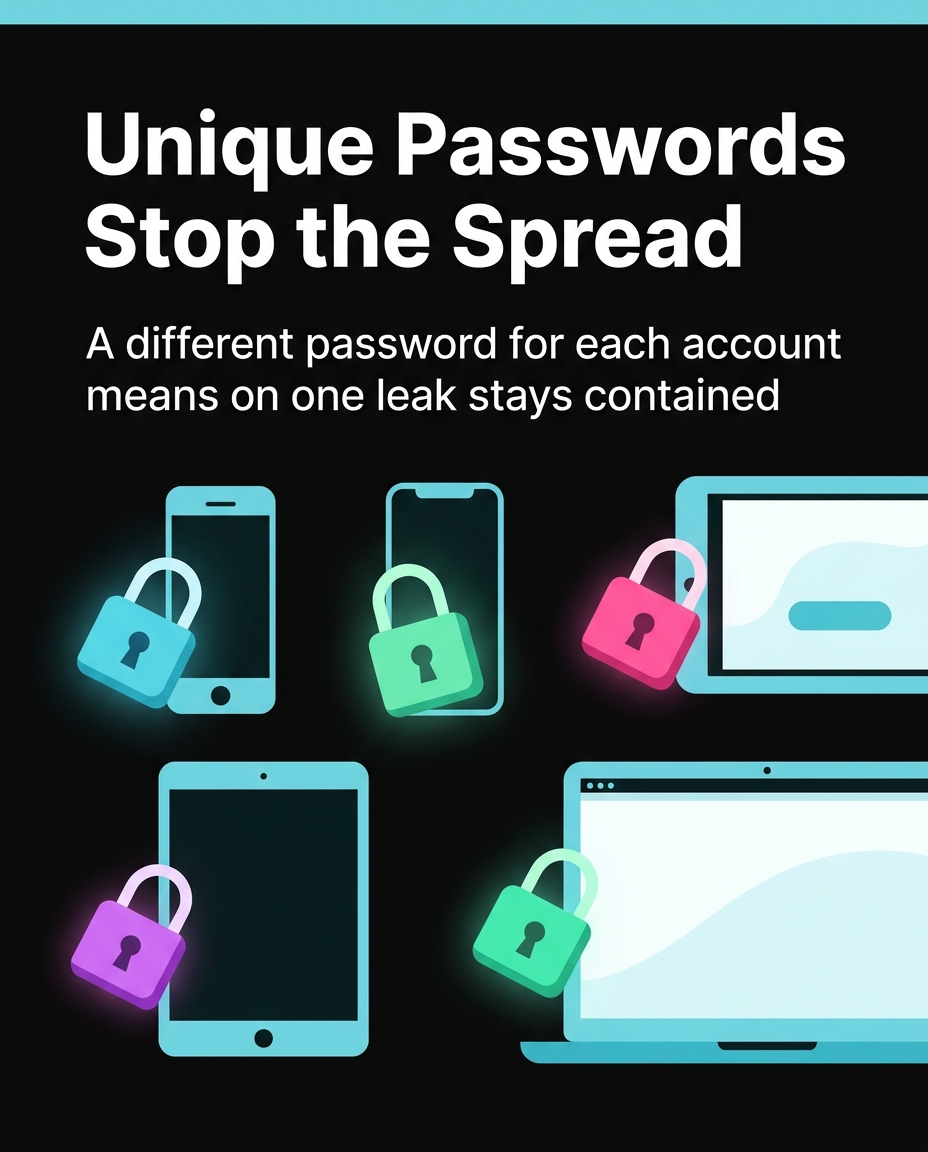 Why you should never reuse the same password